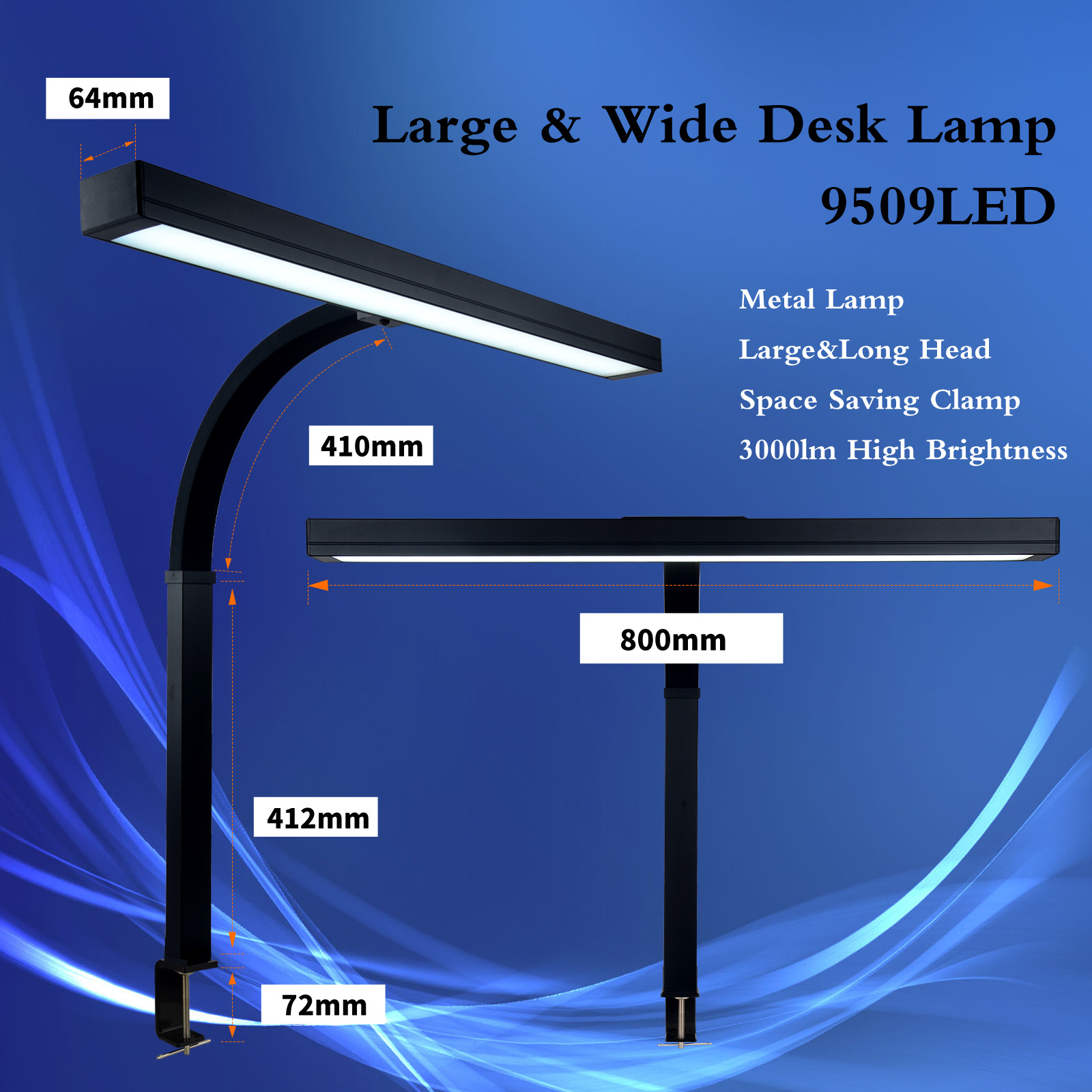 LED Clamp Working Lamp 9509L