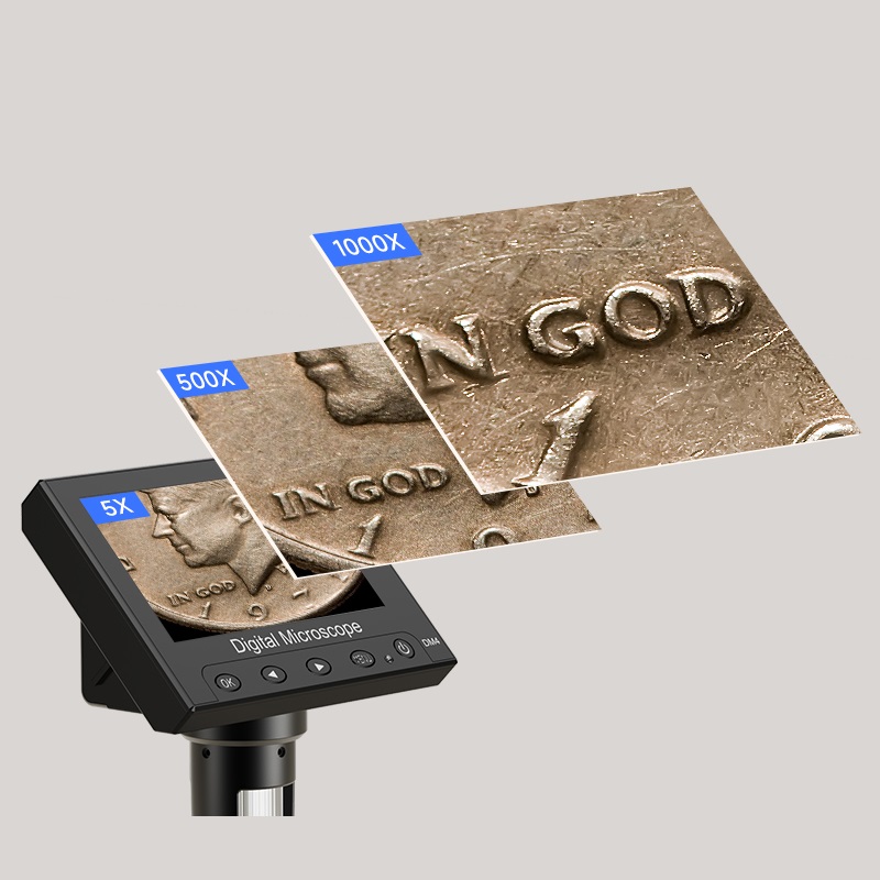 DM4 4 inch LCD Digital Microscope