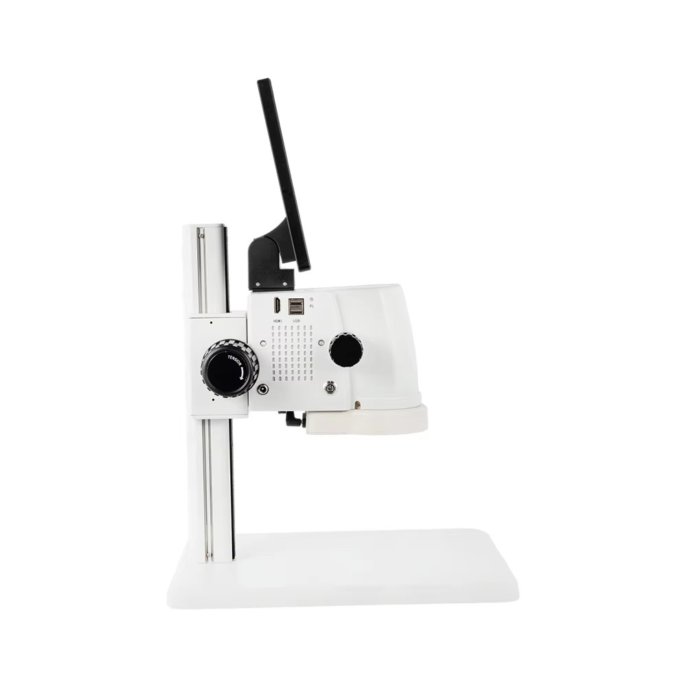 Stereo Measuring Video Digital Microscope with 11.6 Inch LCD Screen